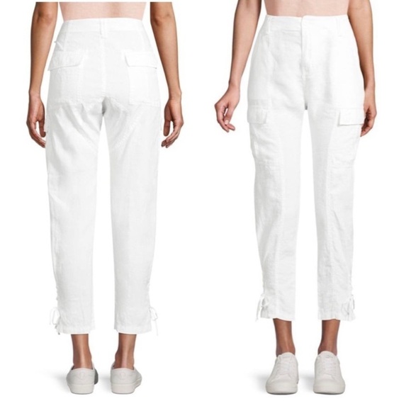 [Joie] Perfect Linen Cargo Pants - Picture 1 of 5